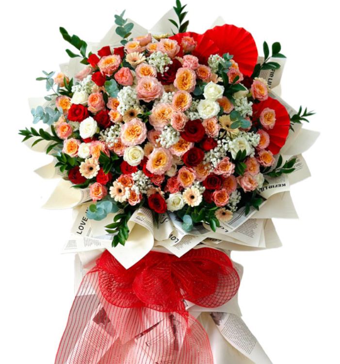 Kệ Hoa Chúc Mừng Khai Trương - Hoa Sài Gòn