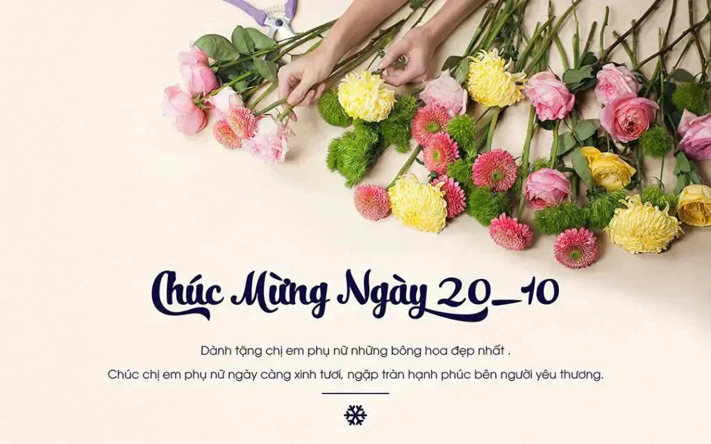 Ngày PHỤ NỮ VIỆT NAM 20/10: Nguồn gốc và ý nghĩa - Hoa Sài Gòn