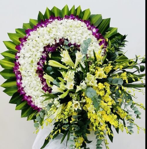 Đặt Vòng Hoa Tang Lễ ở TpHCM - Hoa Sài Gòn