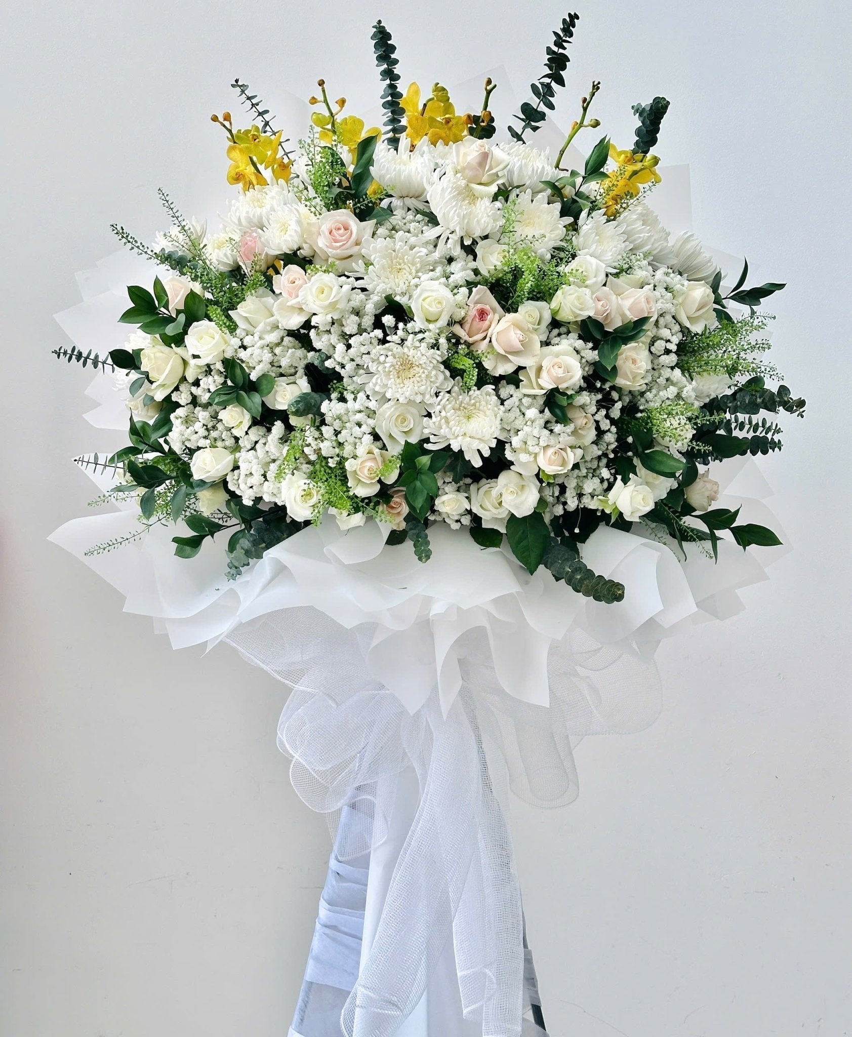 Mẫu Hoa Chia Buồn Đẹp - Hoa Sài Gòn