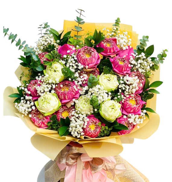 Bó hoa tặng mẹ