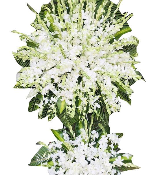 Kệ Hoa Chia Buồn 47 - Hoa Sài Gòn