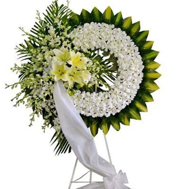 Vòng Hoa Chia Buồn Ở Quận Tân Phú - Hoa Sài Gòn